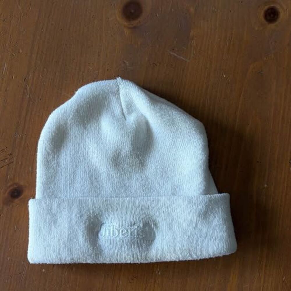 Jiberish Ghost White Beanie